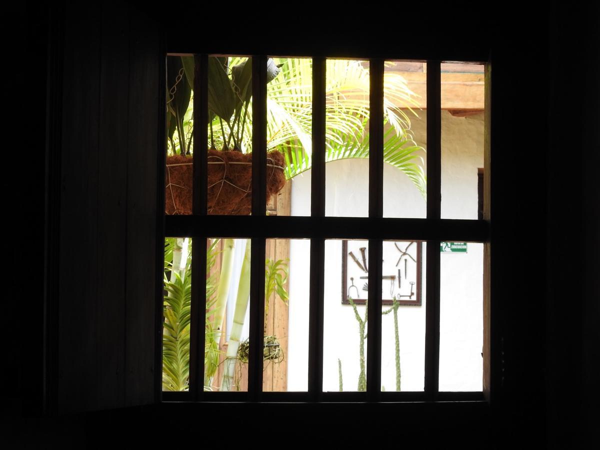 Hotel Casa Palosanto Zapatoca Bagian luar foto