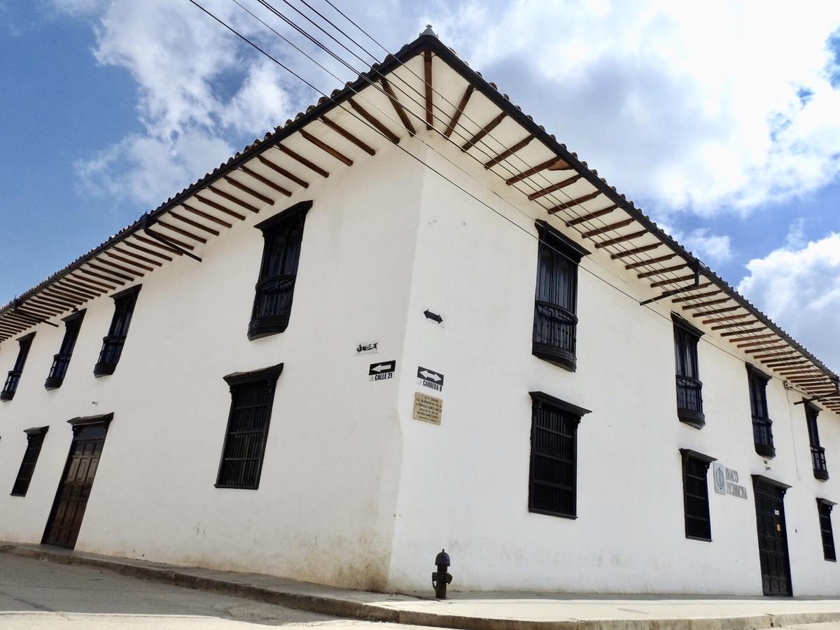 Hotel Casa Palosanto Zapatoca Bagian luar foto