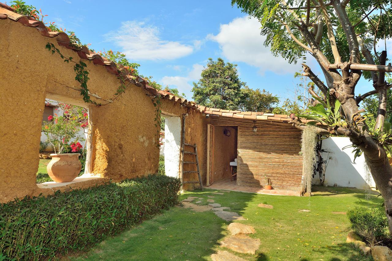 Hotel Casa Palosanto Zapatoca Bagian luar foto