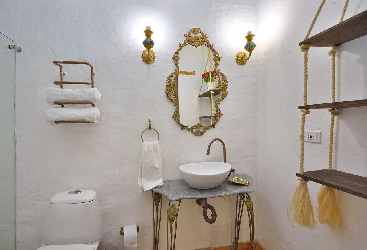 Hotel Casa Palosanto Zapatoca Bagian luar foto