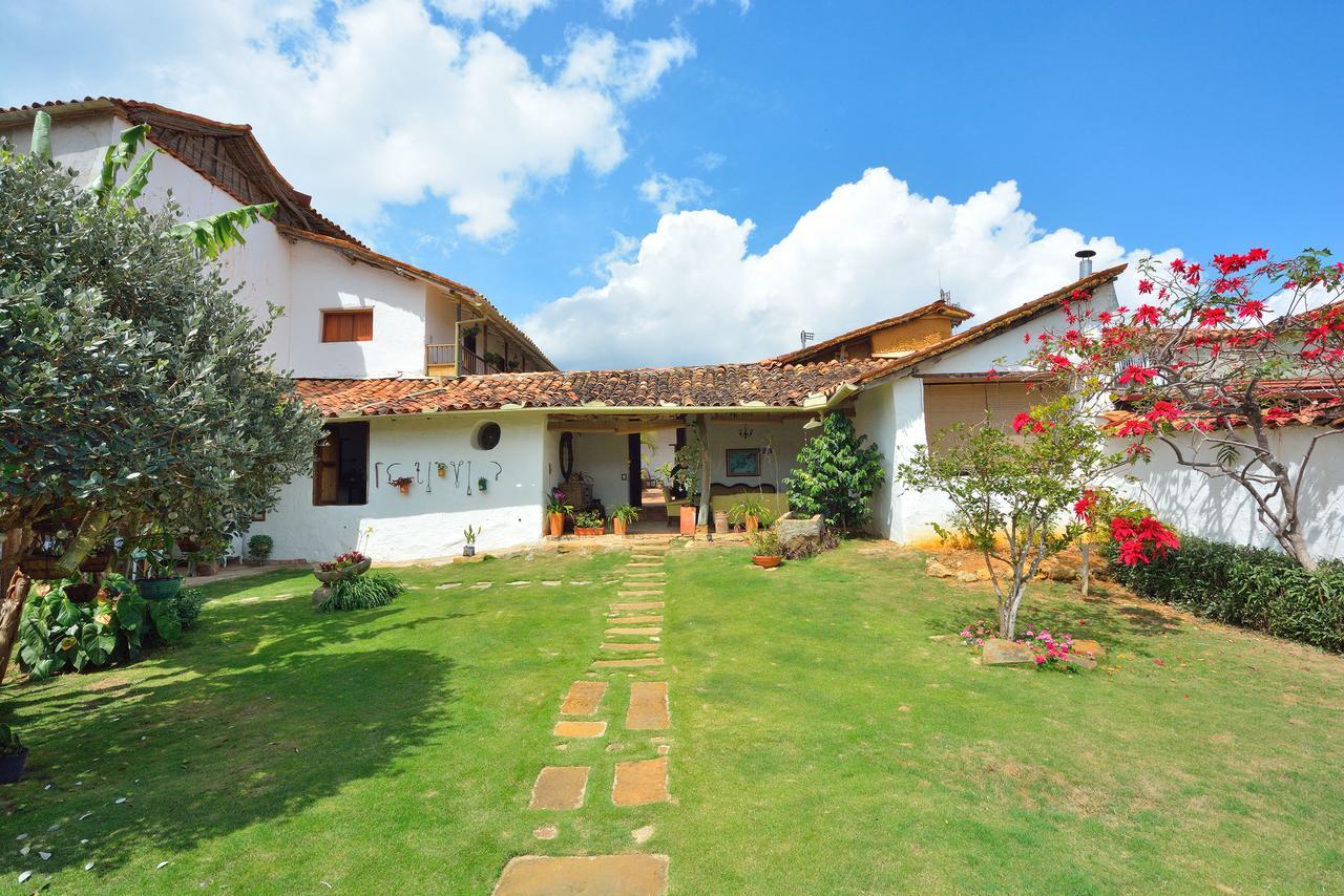 Hotel Casa Palosanto Zapatoca Bagian luar foto