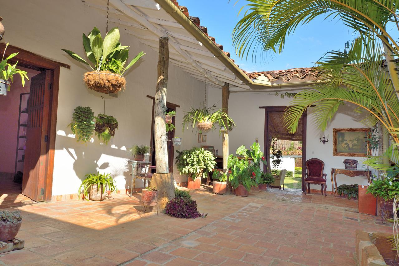 Hotel Casa Palosanto Zapatoca Bagian luar foto