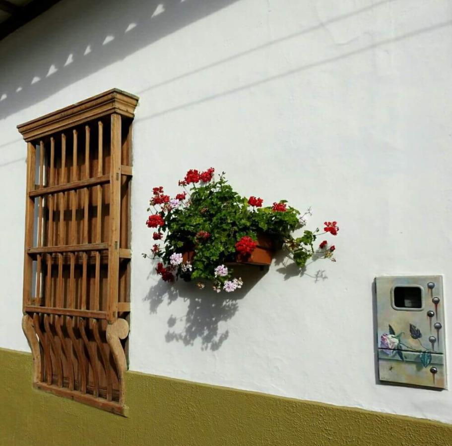 Hotel Casa Palosanto Zapatoca Bagian luar foto