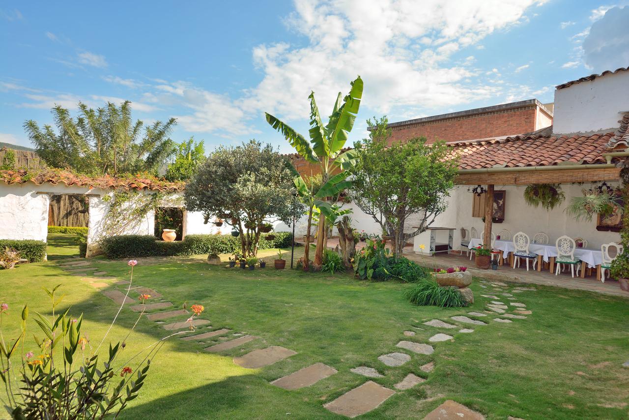 Hotel Casa Palosanto Zapatoca Bagian luar foto